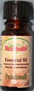 Maxs Health esenciální olej Patschuli 3 x 2