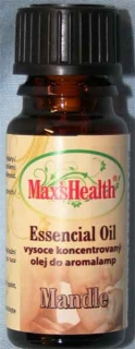 Maxs Health esenciální olej Mandle 3 x 2