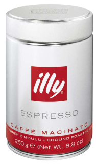 Illy Espresso mletá káva 250 g