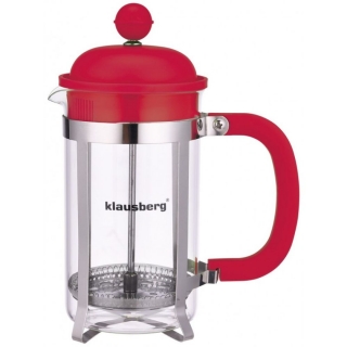 KLAUSBERG coffee and tea brewer 0,6 L RED