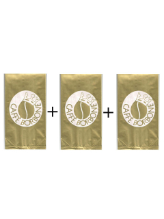 Caffe Borbone Gran Bar Oro TRIO zrnková 3 x 1000gr