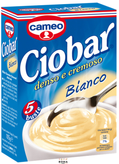Cameo CioBar Bianco horká bílá čokoláda 5 sáčků 125 gr.