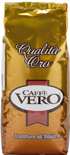 Caffe Vero Qualita Oro 1000 gr 70% Arabika 30% Robusta