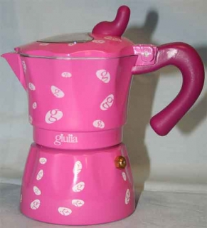 Moka kávovary Giulia 3 Pink